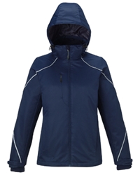 Ladies 3-in-1 Jacket w/Bonded Fleece Liner 