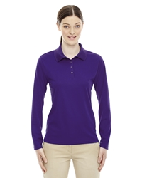 Ladies Dri-Wicking Long-Sleeve Pique Polo 