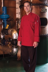 Murano Chef Coat - Black/Colors 