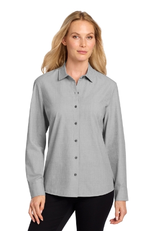 Women's Long Sleeve Stretch Woven Supervisor Shirt 