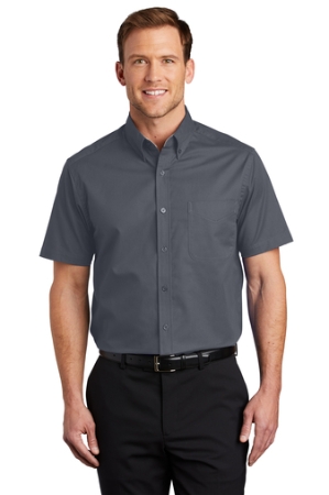 Men's Short Sleeve Button Down 