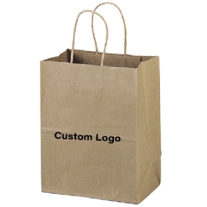 Recyclable Brown Lunch Bag Case of 250 - Custom 