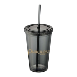 16oz Tumbler with Straw  