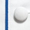 White w/ Royal Piping