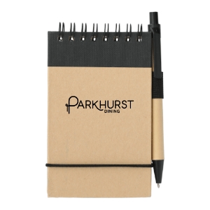 4x5 Recycled Spiral Jotter with Pen 